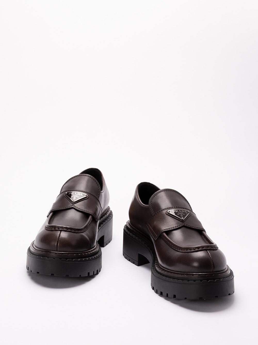 Prada Leather Loafers Convenienza