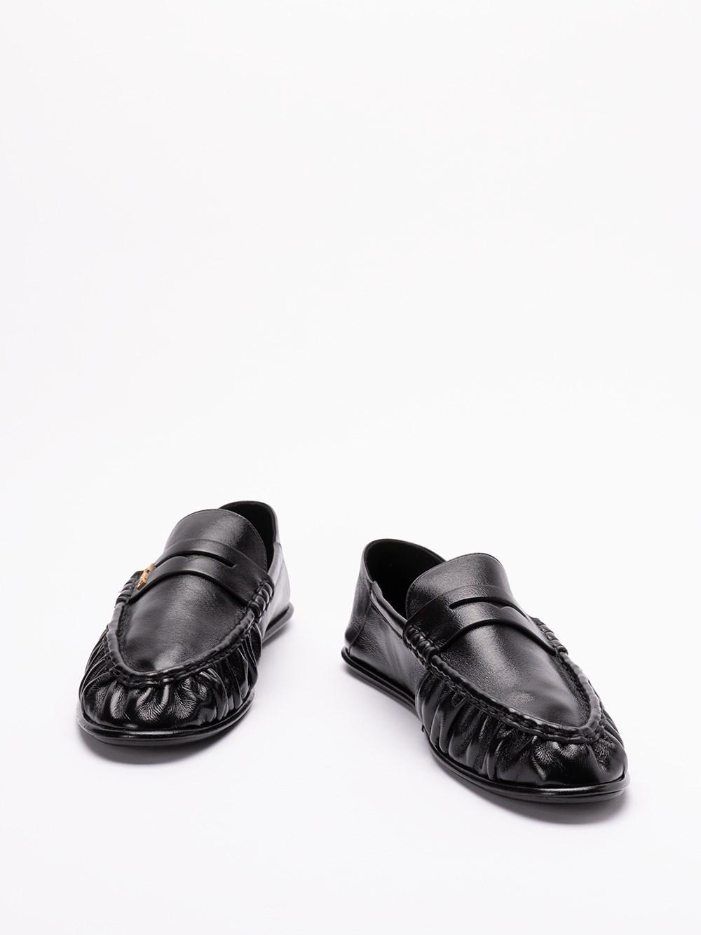 Saint laurent `Peg` Loafers In Vendita