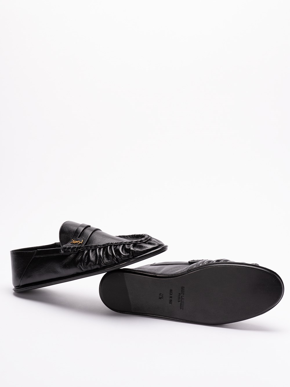 Saint laurent `Peg` Loafers In Vendita