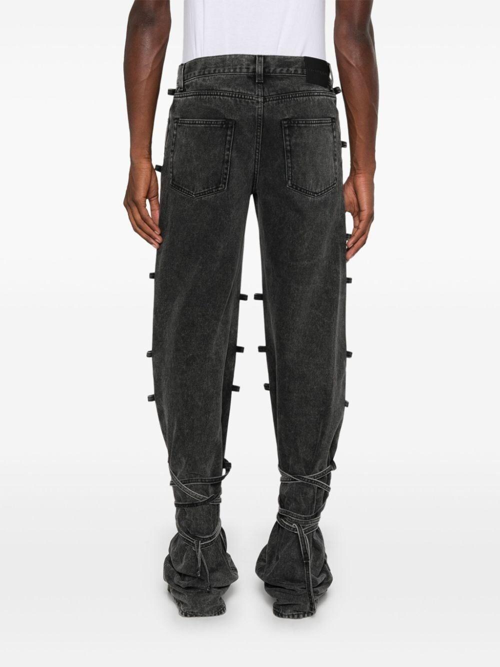 Alexander mcqueen Baggy Tied Jeans Nuova