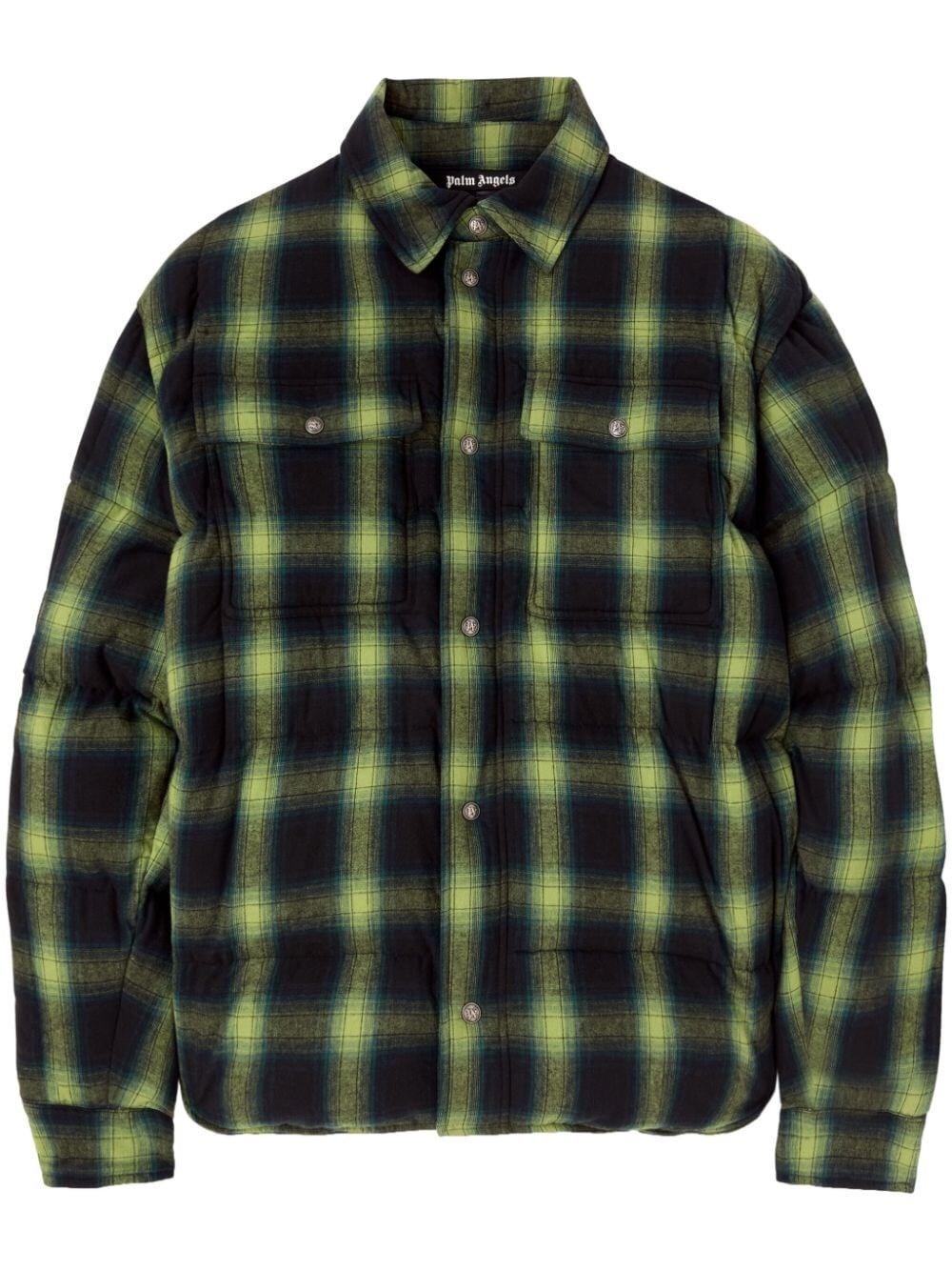 Palm angels `Vertigo` Padded Shirt