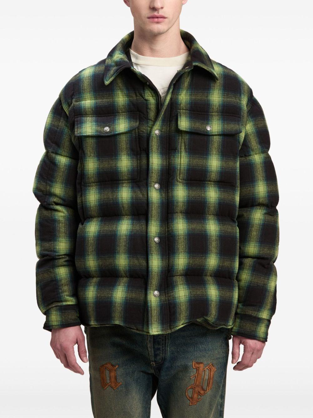 Palm angels `Vertigo` Padded Shirt Italy