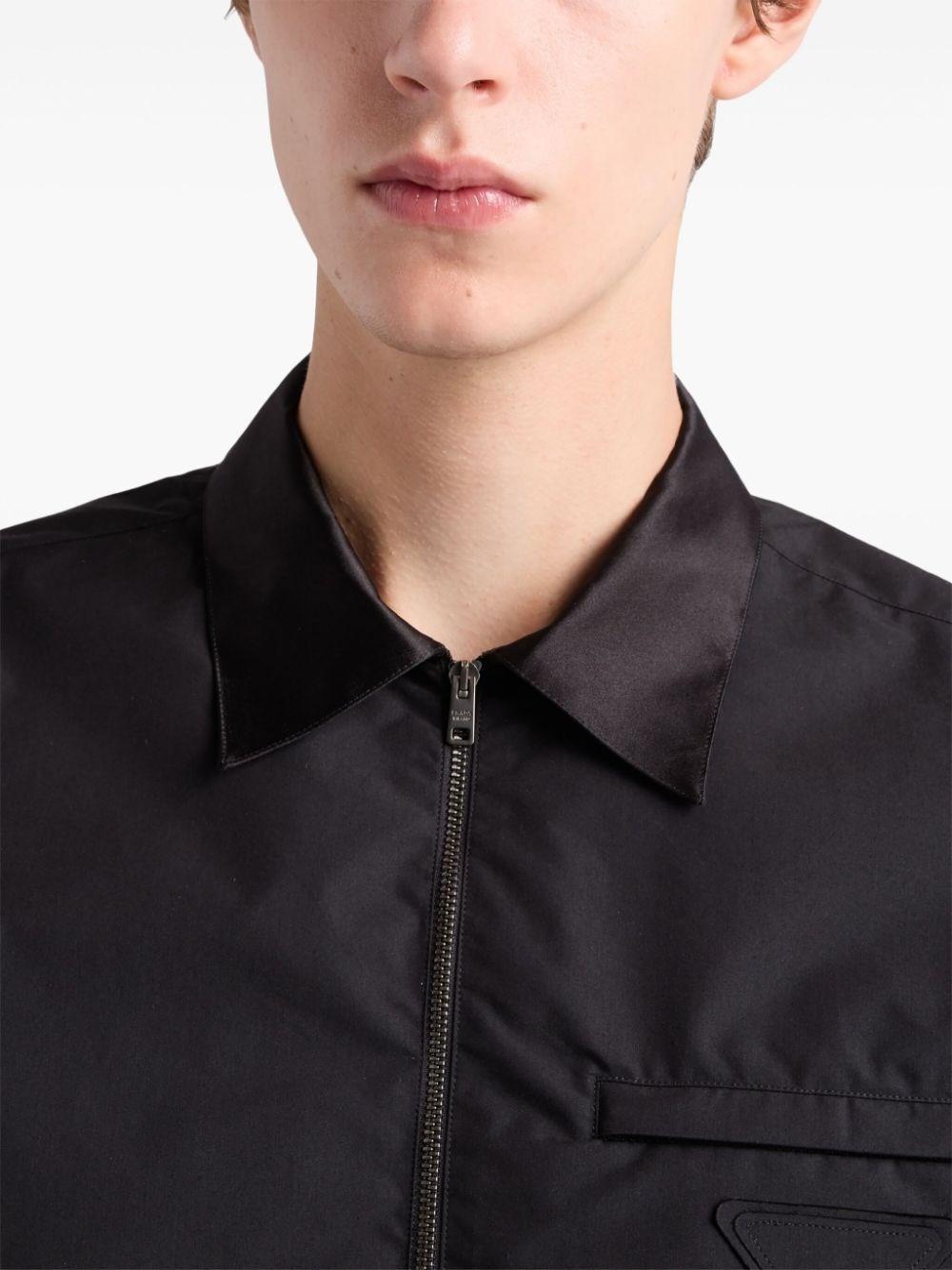 Prada Technical Cotton Shirt Qualità