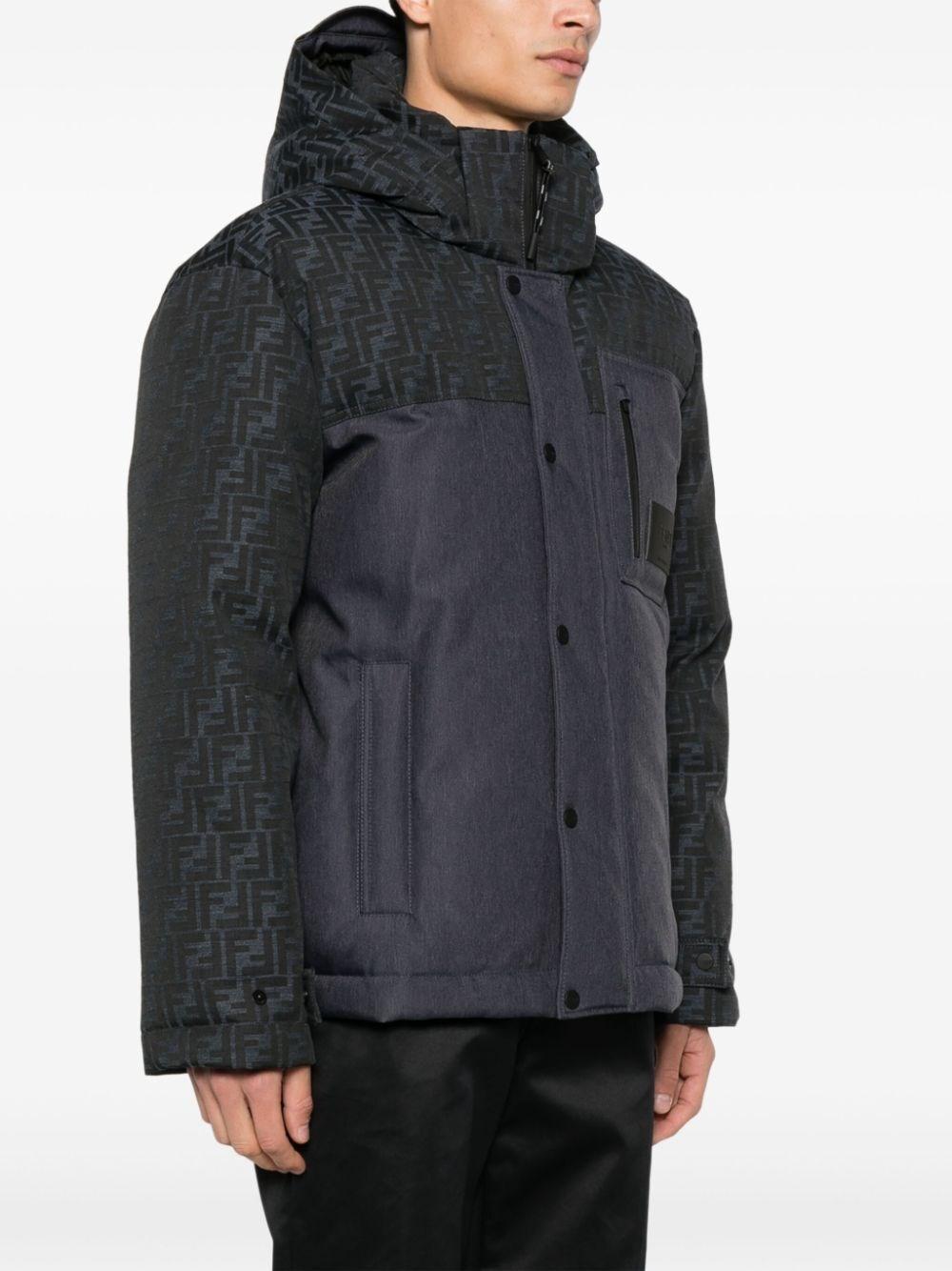 Fendi `FF Denim Tech` Padded Jacket Promozione