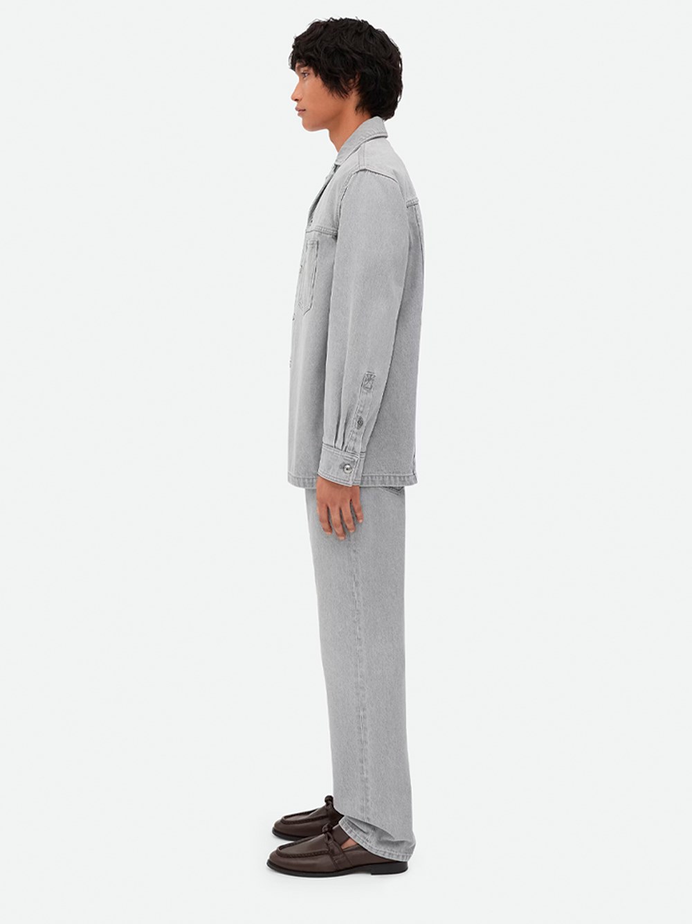Bottega veneta Denim Shirt Prezzo Ridotto