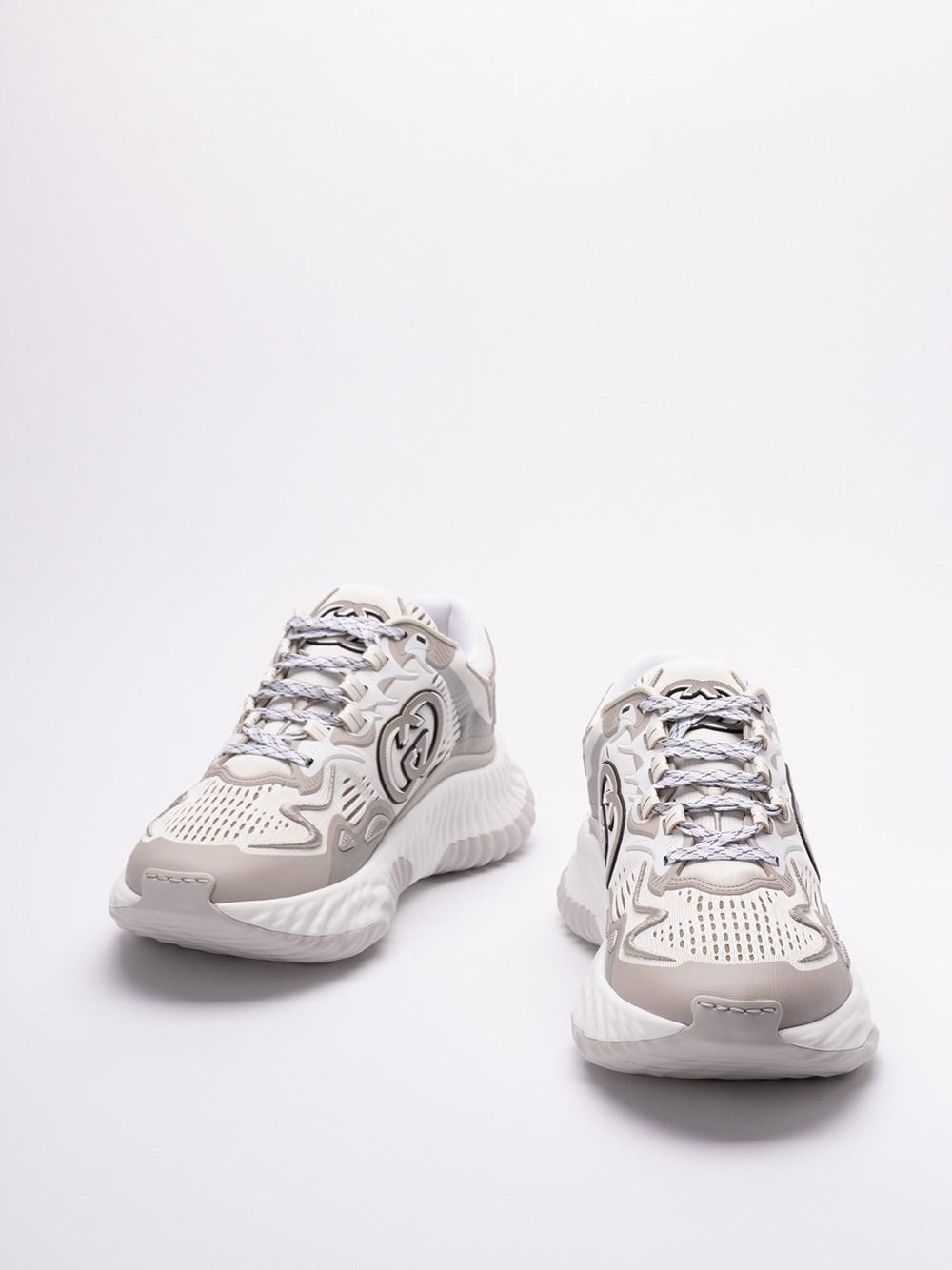Gucci Fabric `Ripple` Sneakers Vendite Flash