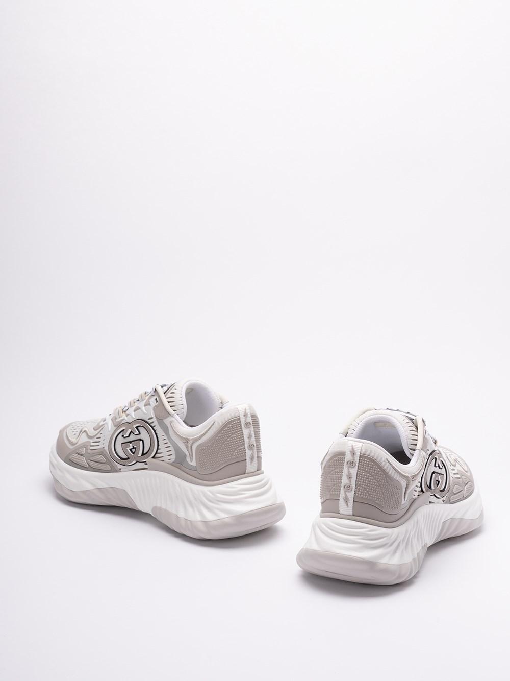 Gucci Fabric `Ripple` Sneakers Vendite Flash
