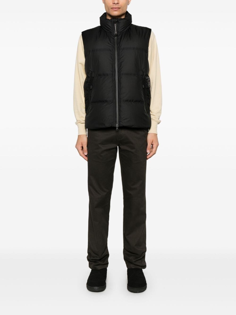 C.p. company `Metropolis Series Pertex` Hooded Padded Vest Soddisfazione Garantita