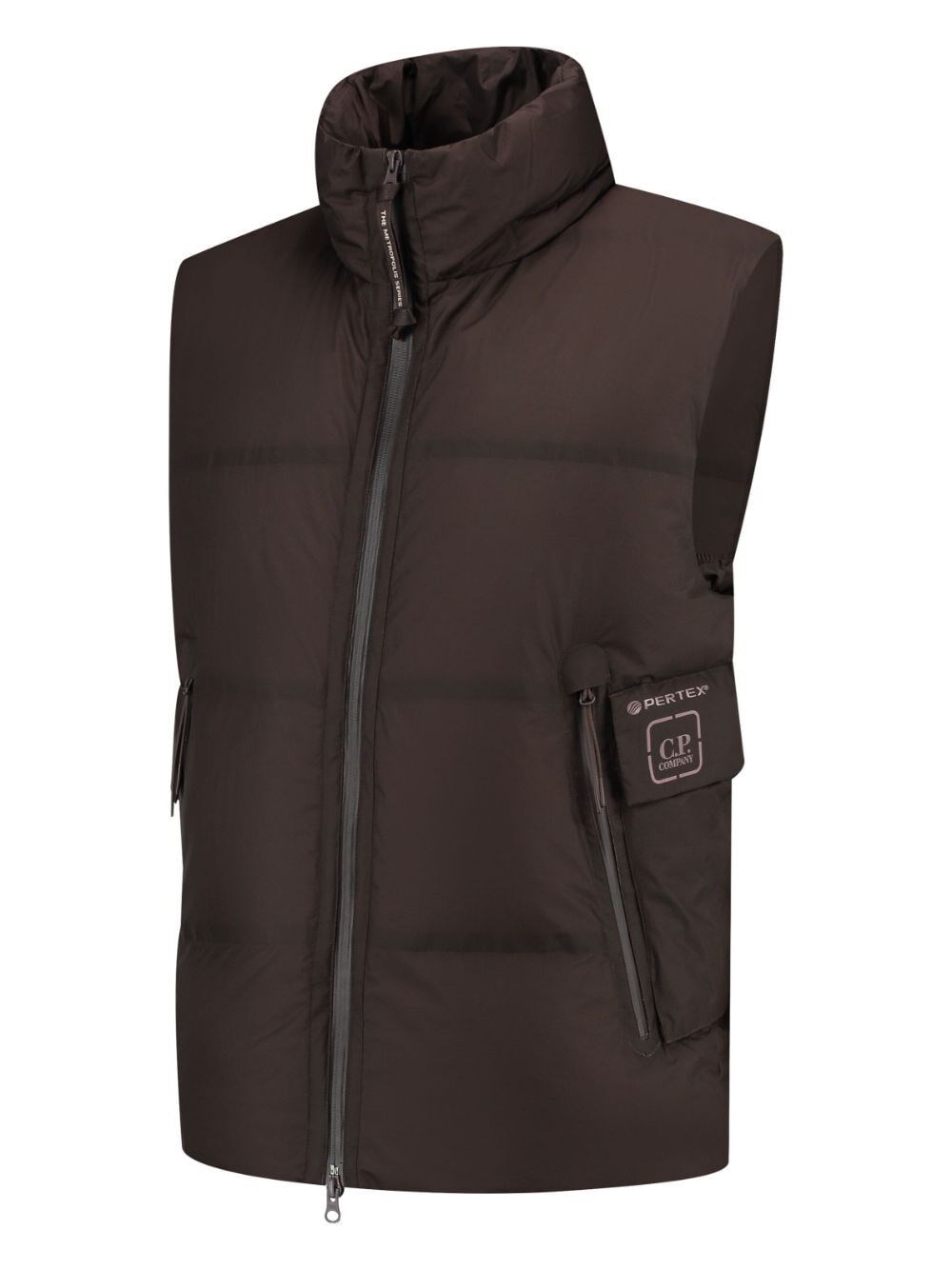 C.p. company `Metropolis Series Pertex` Hooded Padded Vest Qualità Garantita