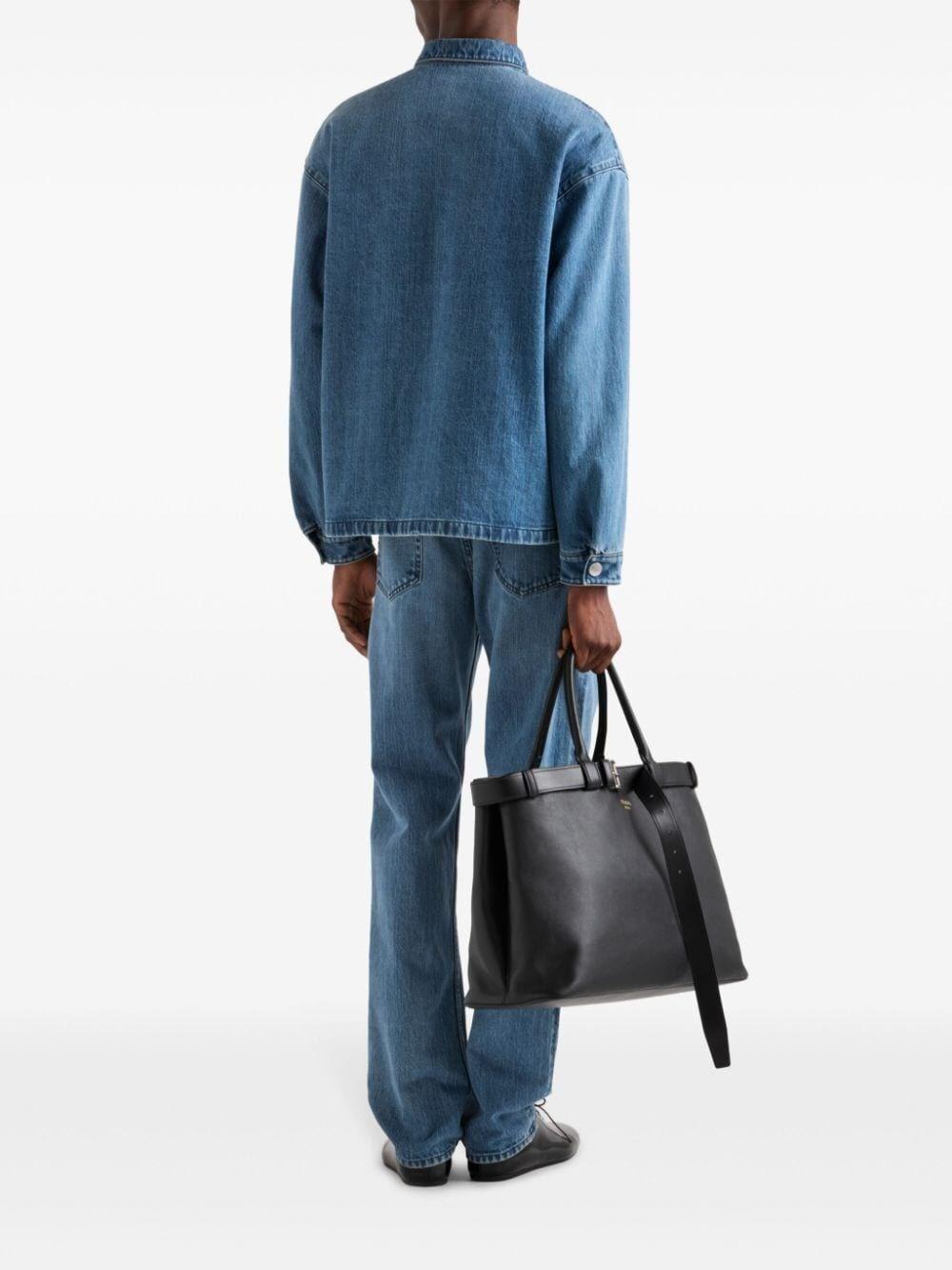 Prada Denim Shirt Negozio