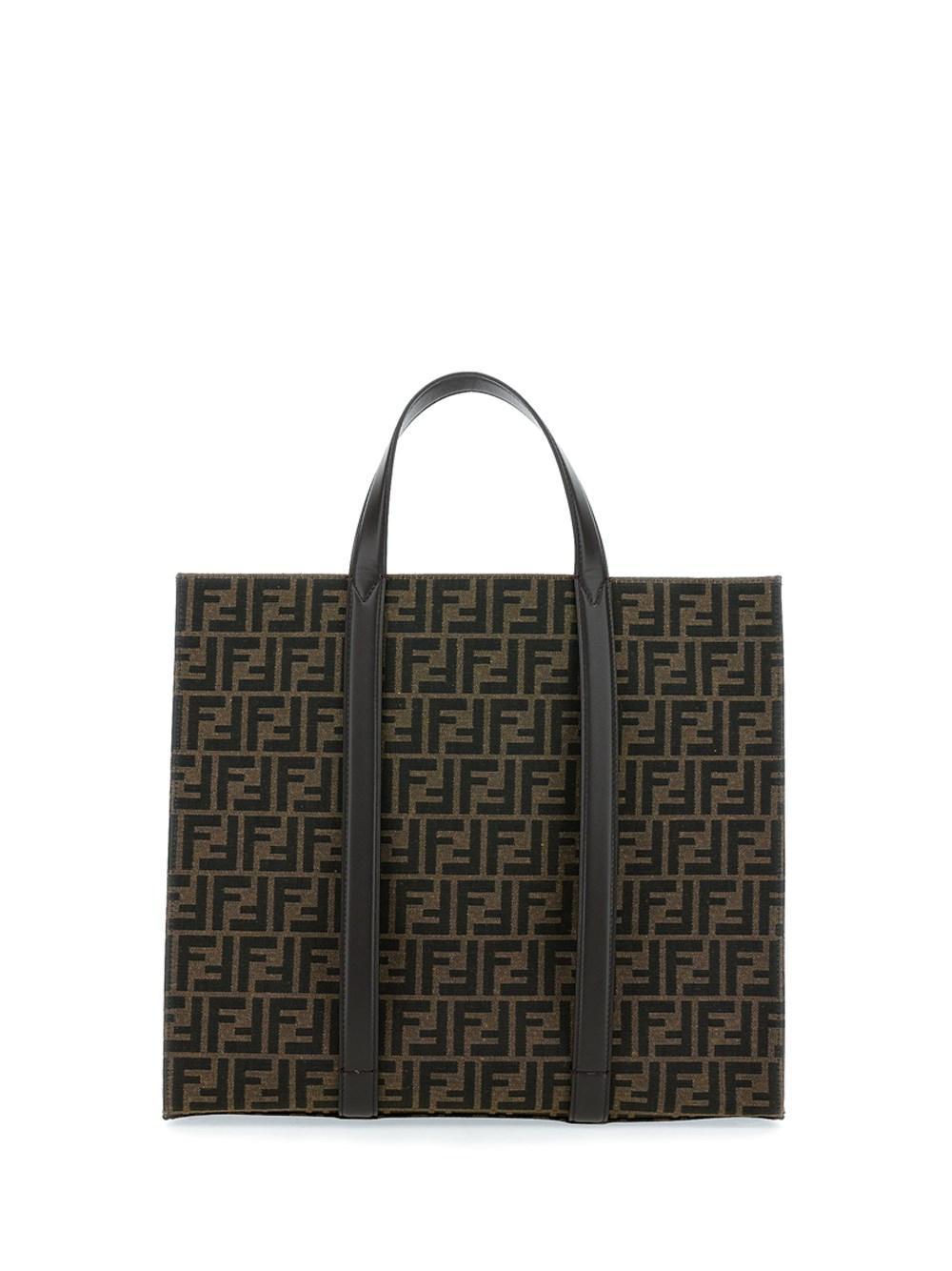 Fendi `FF Jacquard` Shopper Bag 2025
