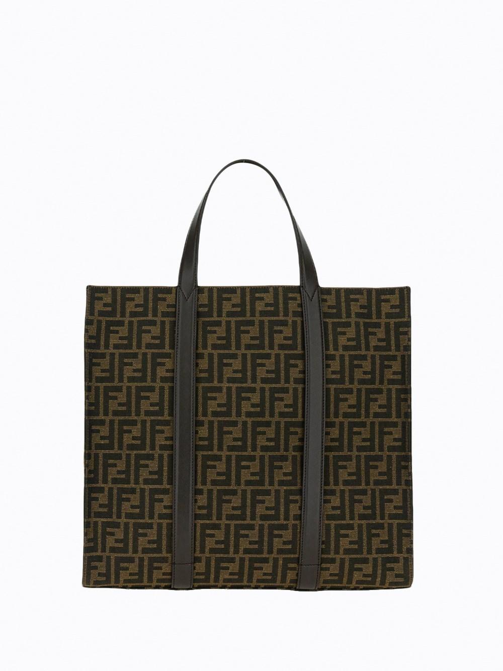 Fendi `FF Jacquard` Shopper Bag 2025