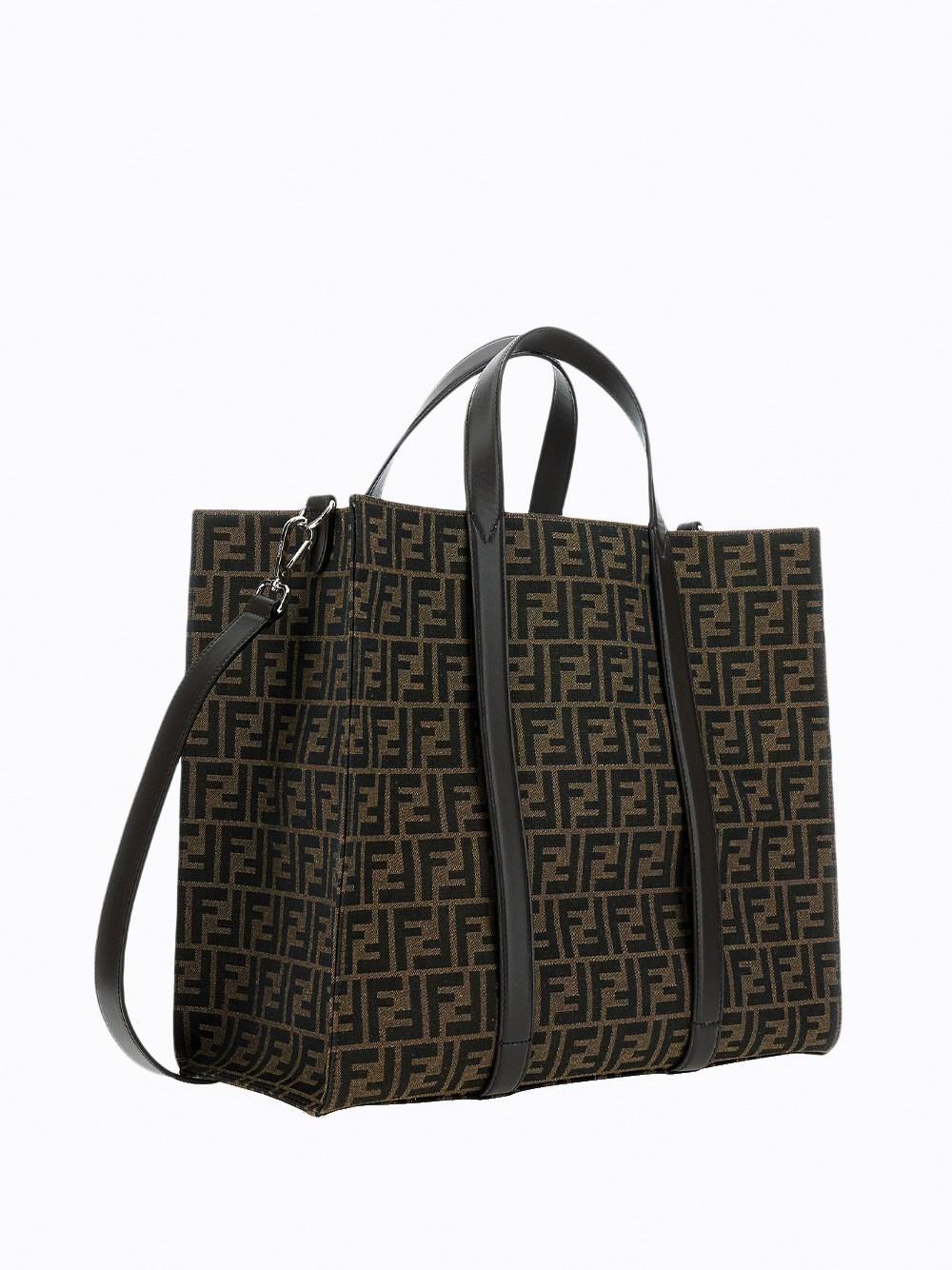 Fendi `FF Jacquard` Shopper Bag 2025