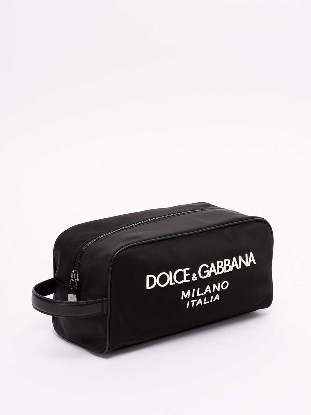 Dolce & gabbana Toiletry Bag With Rubberized Logo Spedizione Gratuita