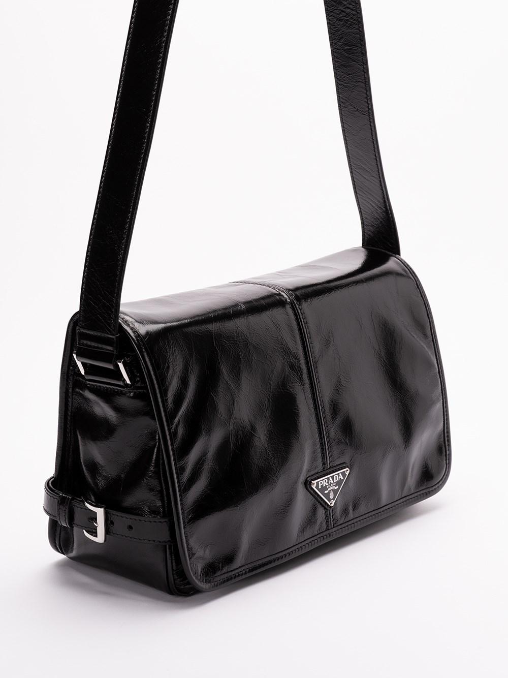 Prada Leather Shoulder Bag Convenienza