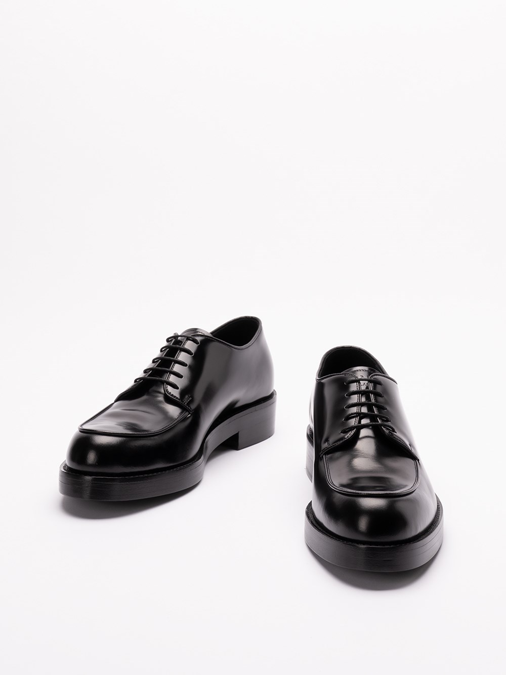 Prada Brushed Leather Derby Shoes Novità
