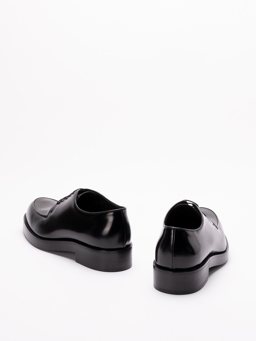 Prada Brushed Leather Derby Shoes Novità