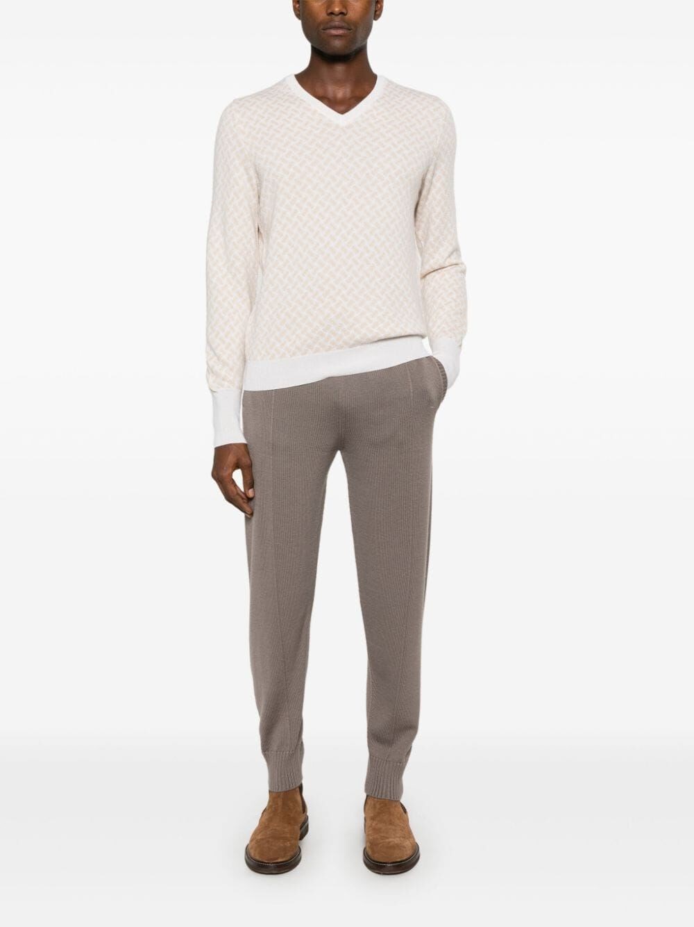 Drumohr V-Neck Sweater 2025
