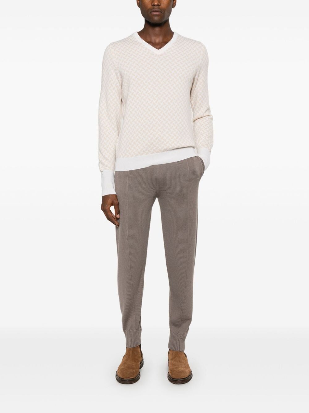 Drumohr Track Pants In Linea