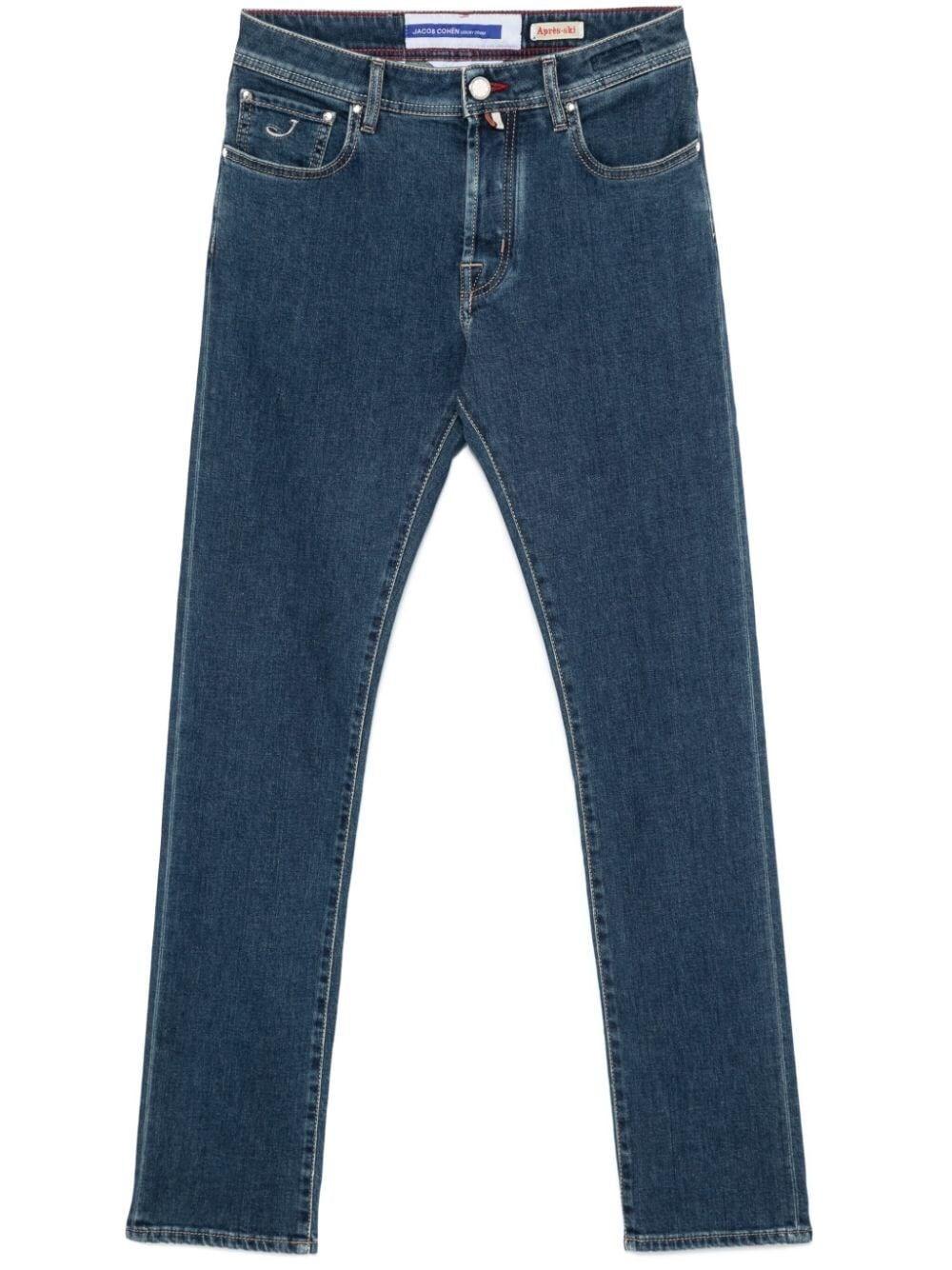 Jacob cohen `Bard` 5-Pocket Slim Fit Jeans Pezzi Unici