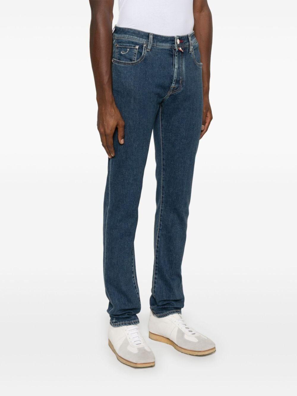 Jacob cohen `Bard` 5-Pocket Slim Fit Jeans Pezzi Unici