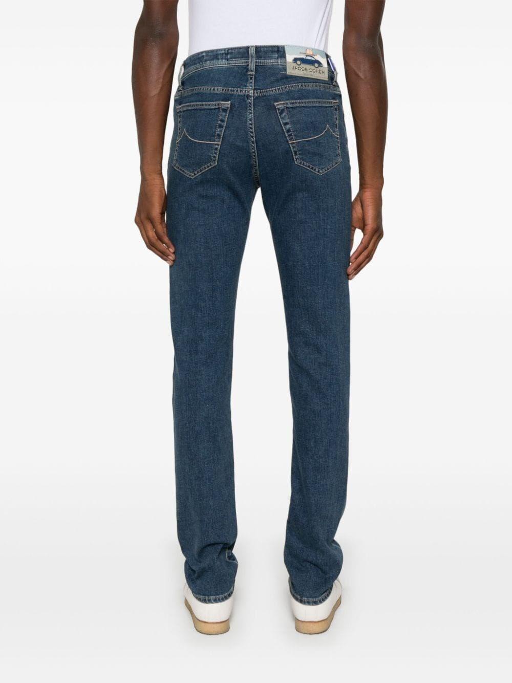 Jacob cohen `Bard` 5-Pocket Slim Fit Jeans Pezzi Unici