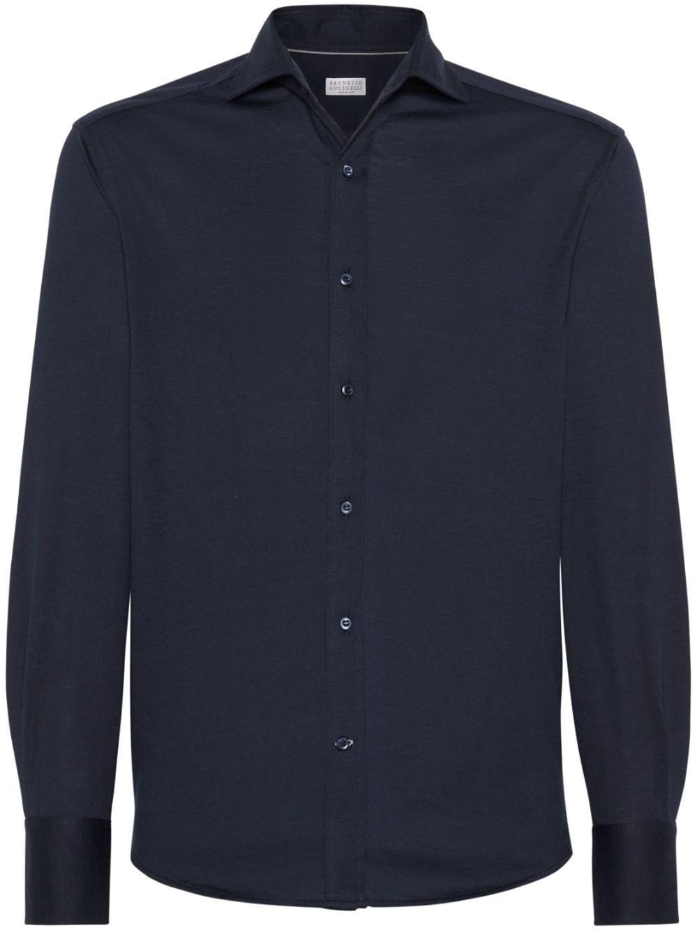 Brunello cucinelli Shirt With Spread Collar Shopping Online