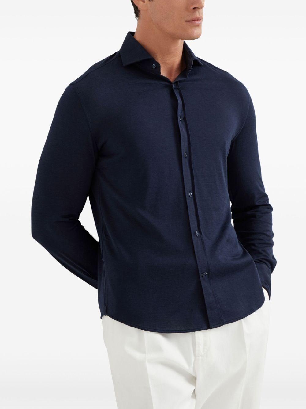 Brunello cucinelli Shirt With Spread Collar Shopping Online
