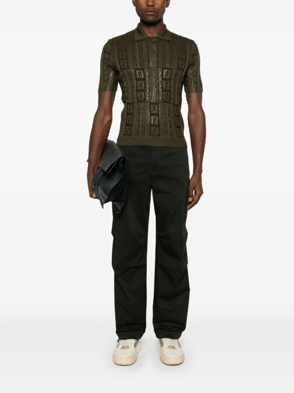 Fendi `FF Sparkle` Polo Shirt Online