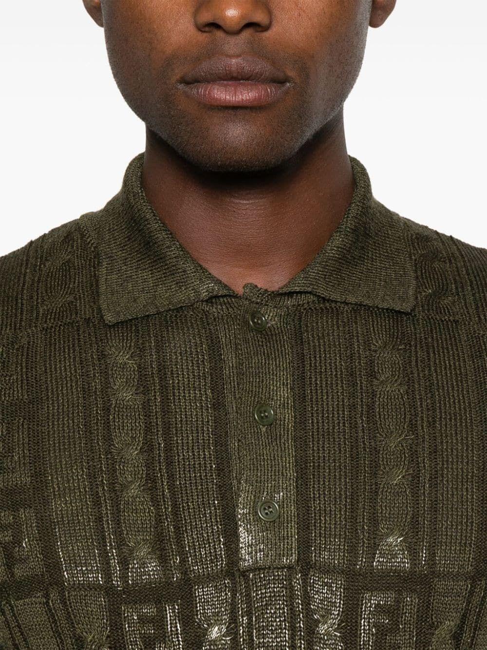 Fendi `FF Sparkle` Polo Shirt Online