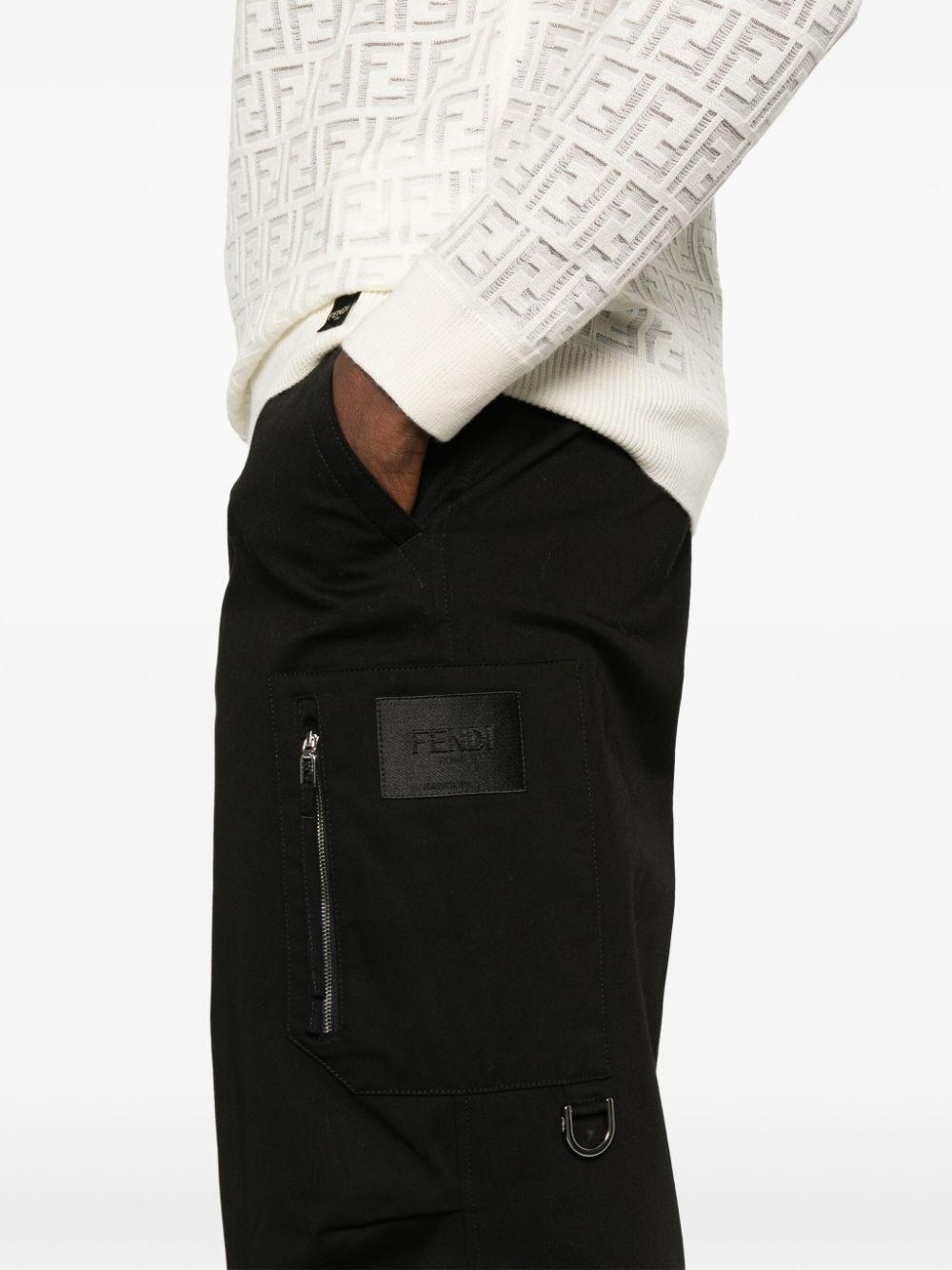 Fendi `New Rich Gabar` Pants Outlet
