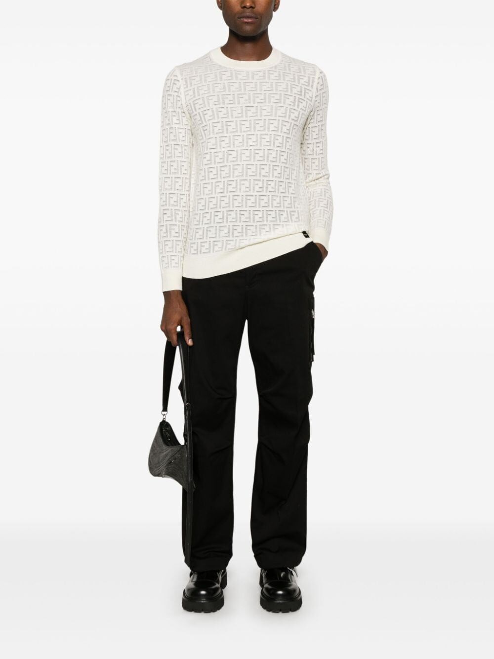 Fendi `New Rich Gabar` Pants Outlet