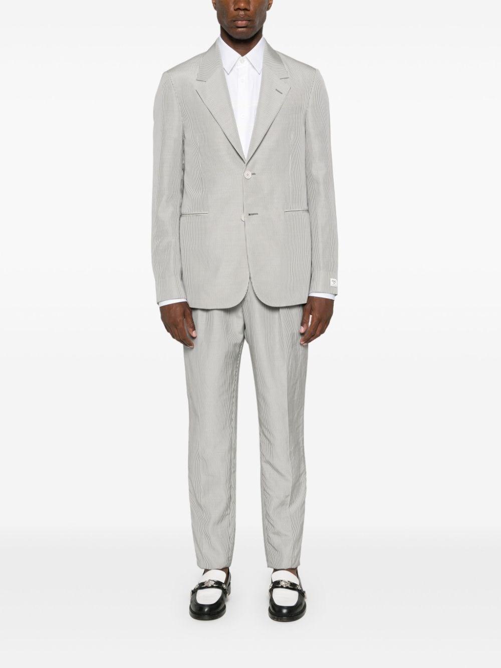 Fendi Striped Tailored Pants Vendita Economica
