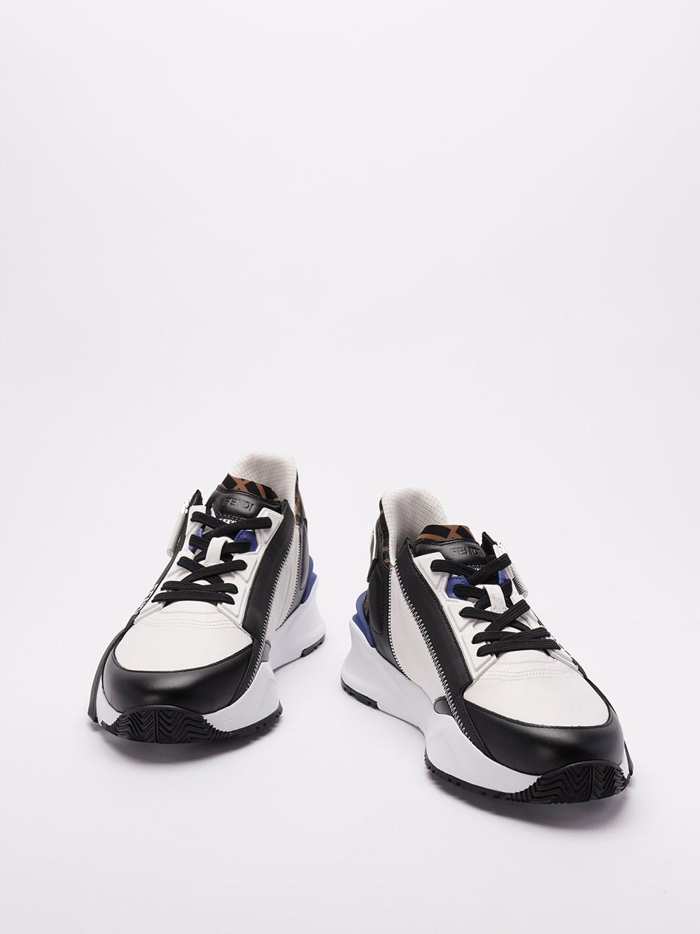 Fendi `Fendi Flow` Low-Top Sneakers Saldi Di Fabbrica