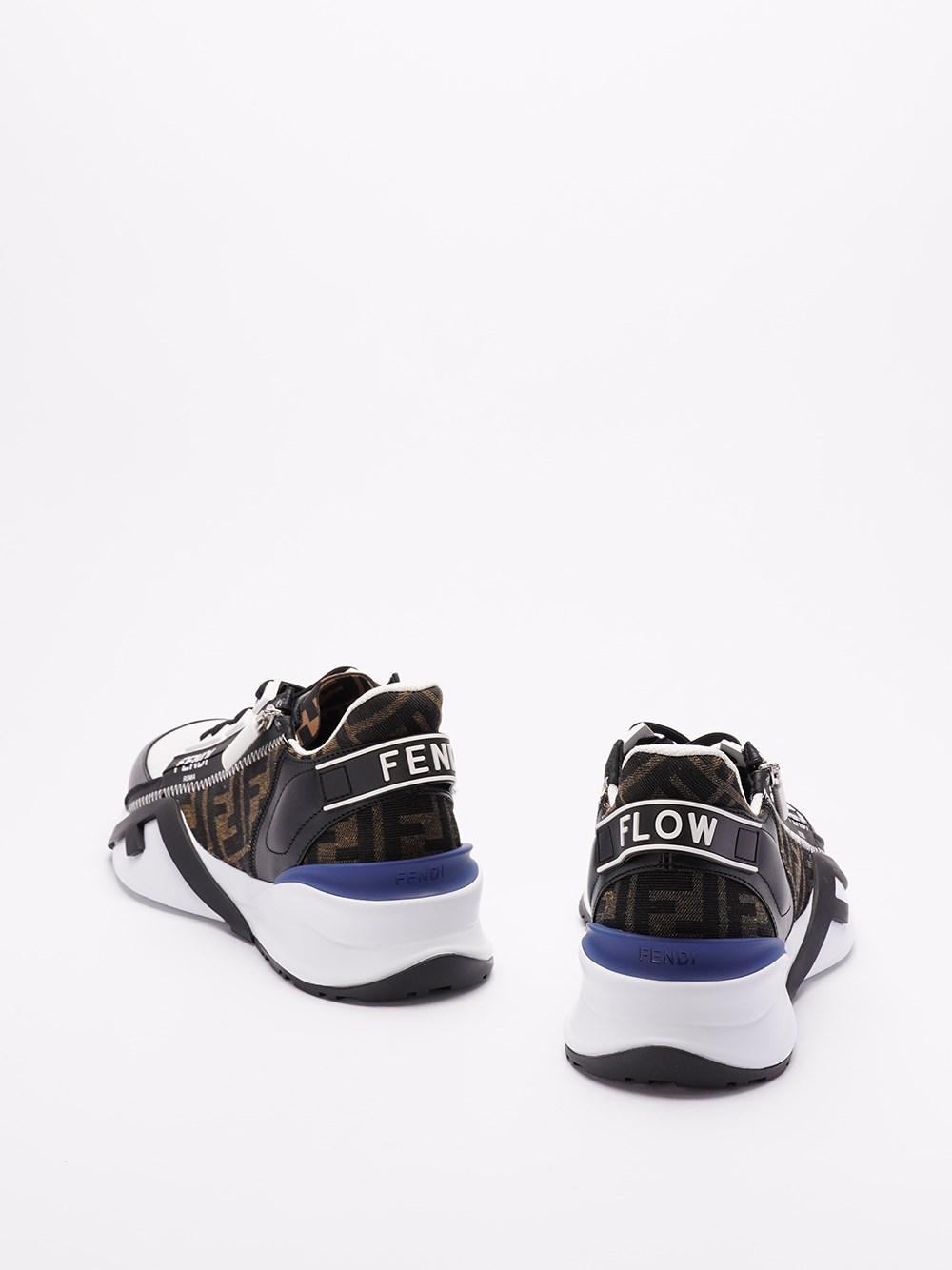 Fendi `Fendi Flow` Low-Top Sneakers Saldi Di Fabbrica