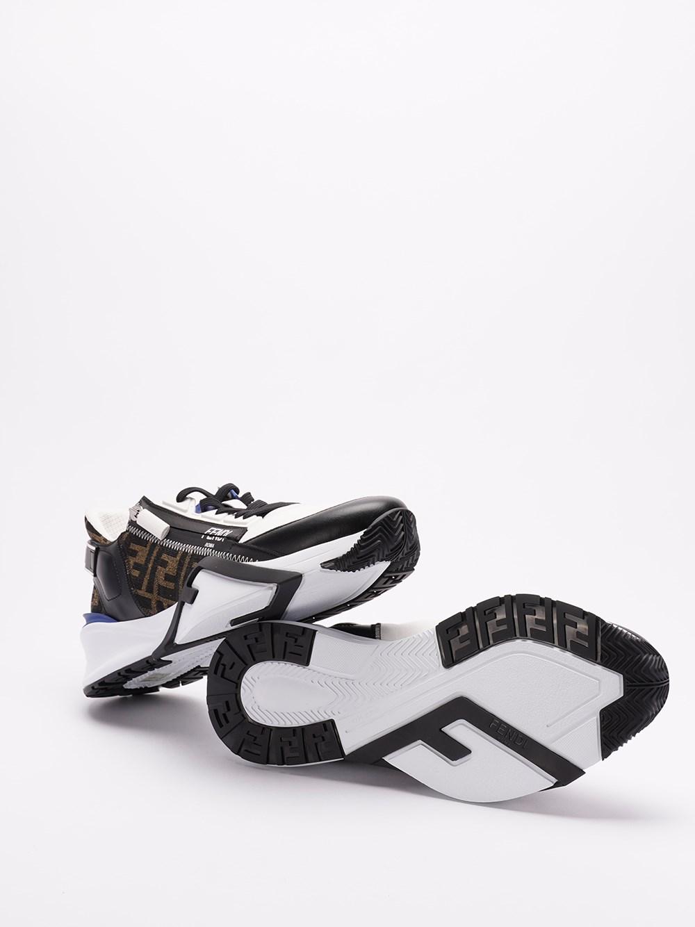 Fendi `Fendi Flow` Low-Top Sneakers Saldi Di Fabbrica