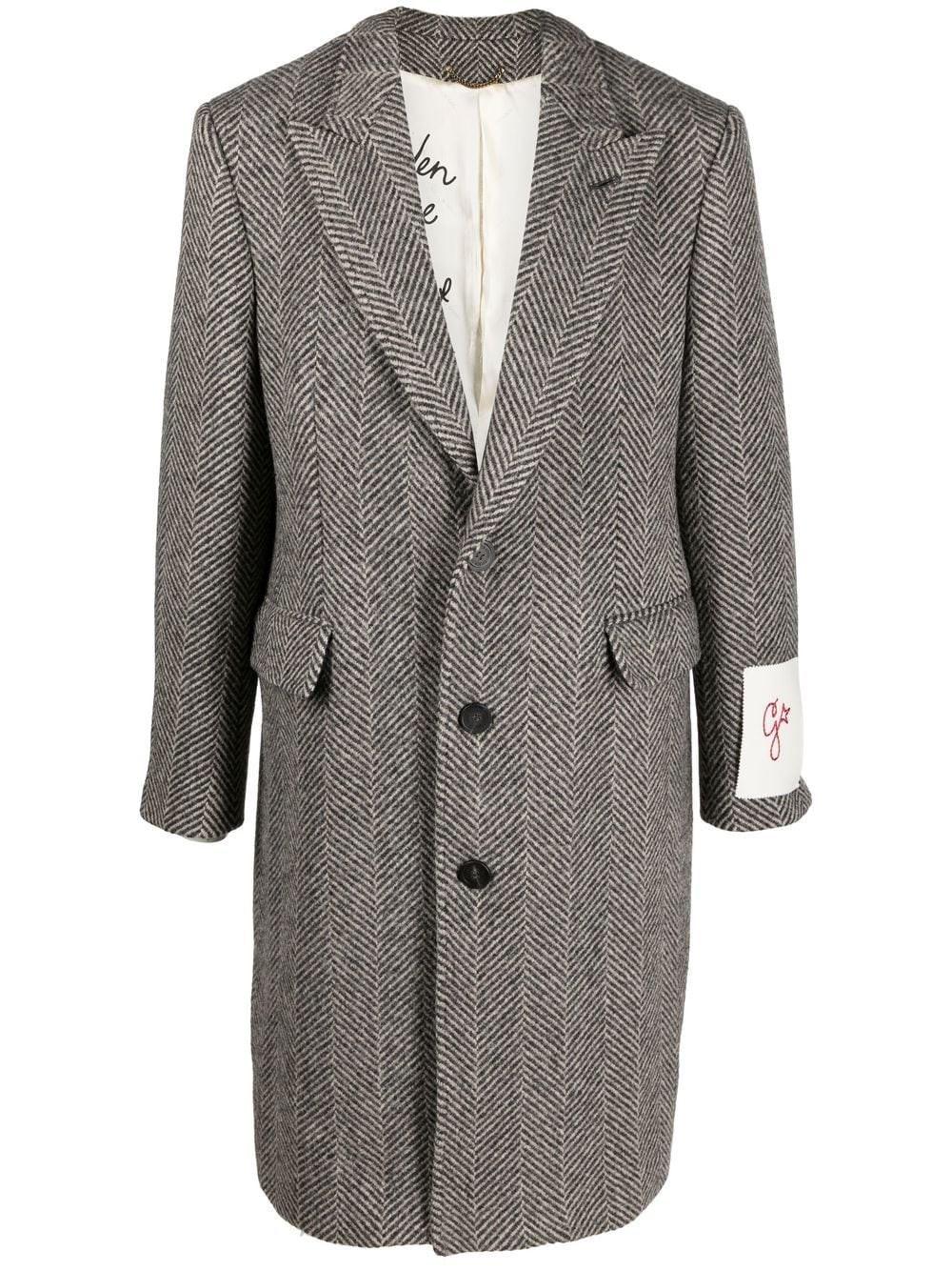 Golden goose `Golden` Single-Breasted Coat Vendite Flash