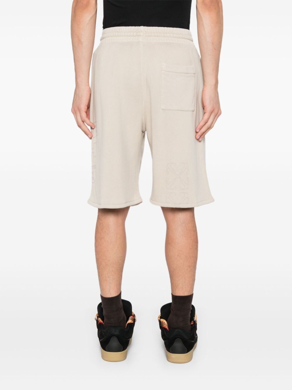 Off white `Outline Skate` Shorts In Linea