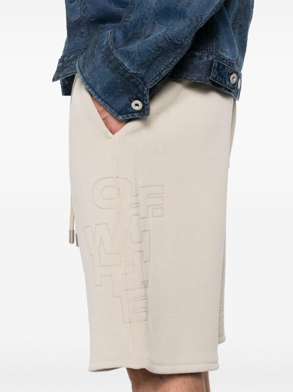 Off white `Outline Skate` Shorts In Linea