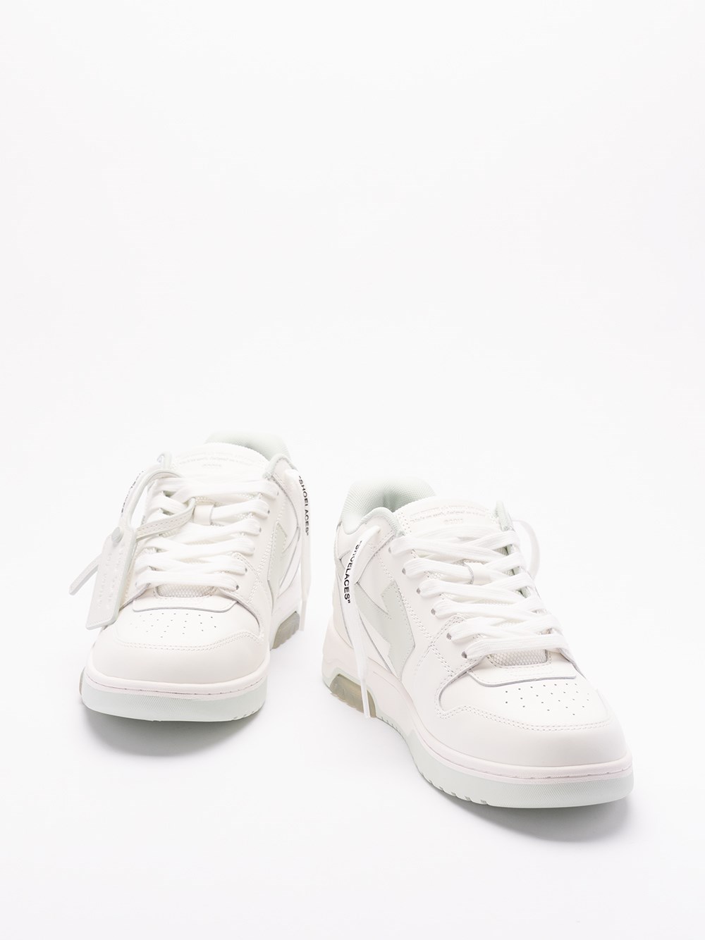 Off white `Out Of Office Calf Leather` Sneakers Nuovo