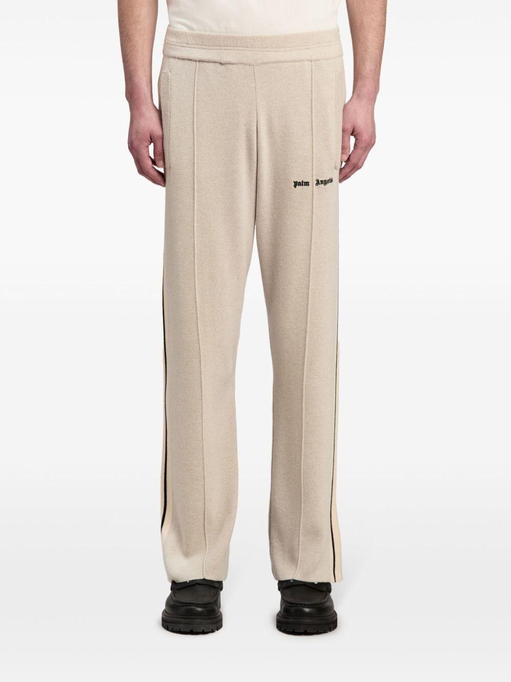 Palm angels `Classic Logo` Knit Track Pants Vendita