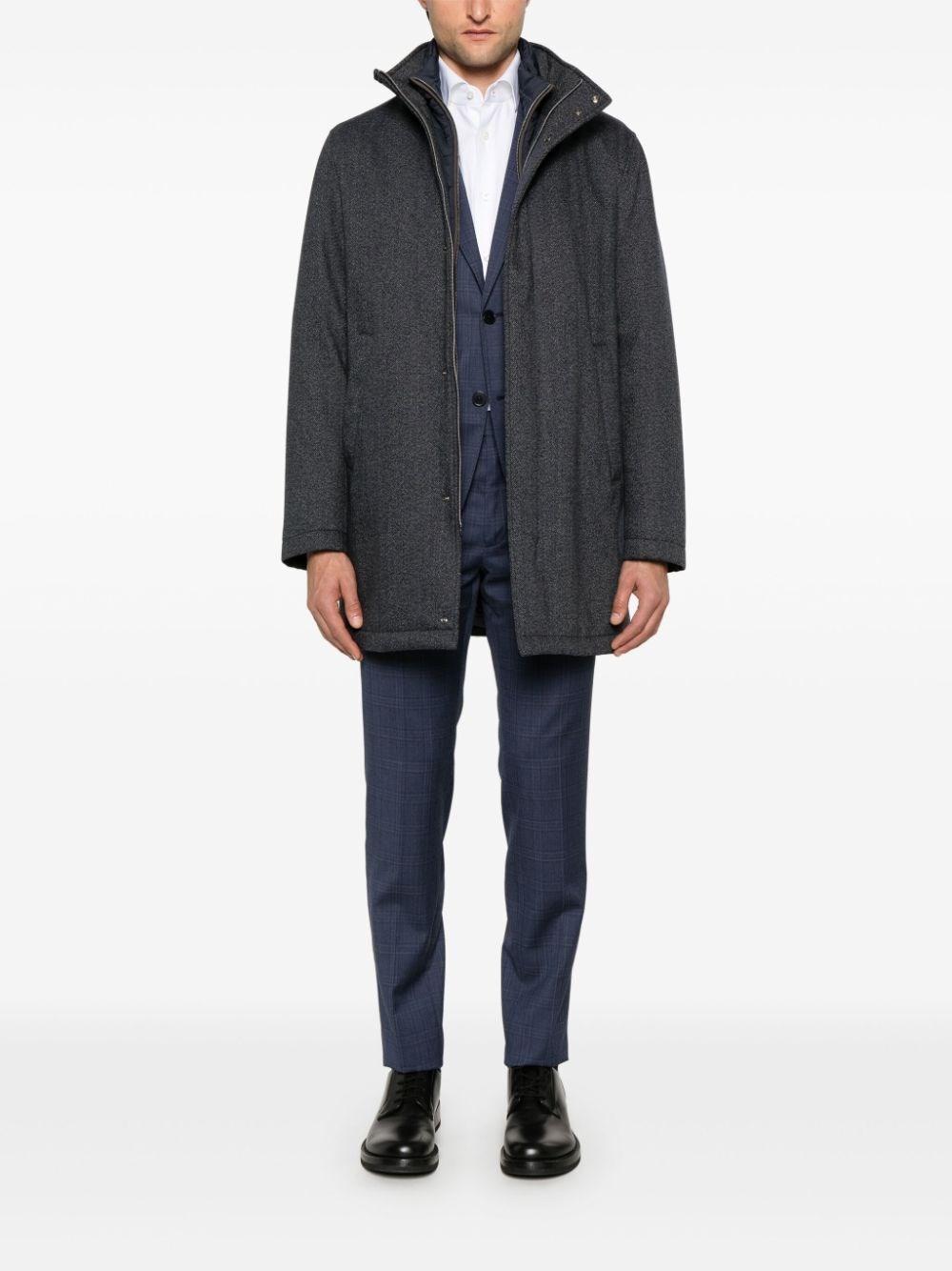 Herno Water Resistant Coat In Saldo