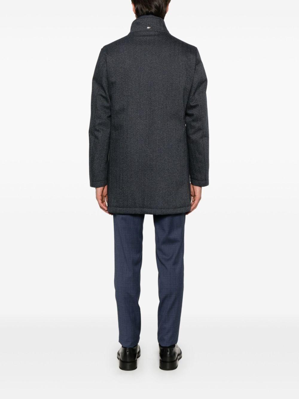 Herno Water Resistant Coat In Saldo