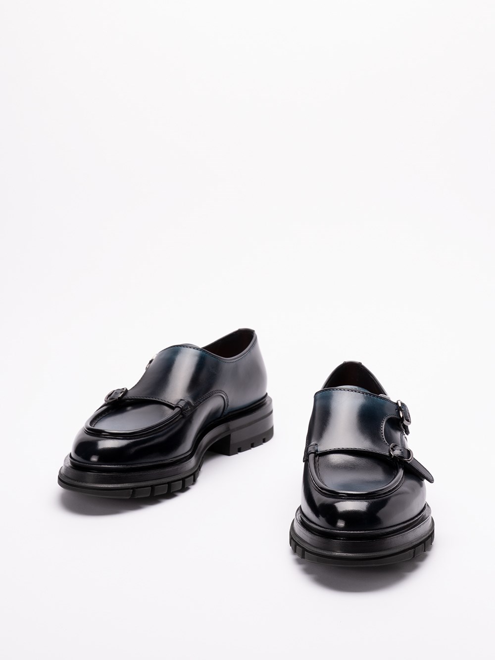 Santoni `Emric` Buckled Loafers 2025