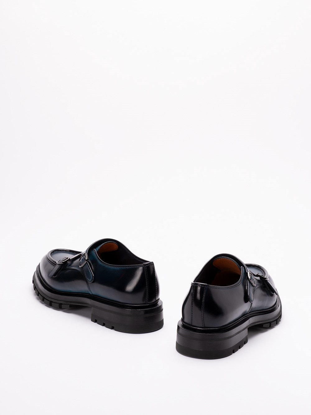 Santoni `Emric` Buckled Loafers 2025