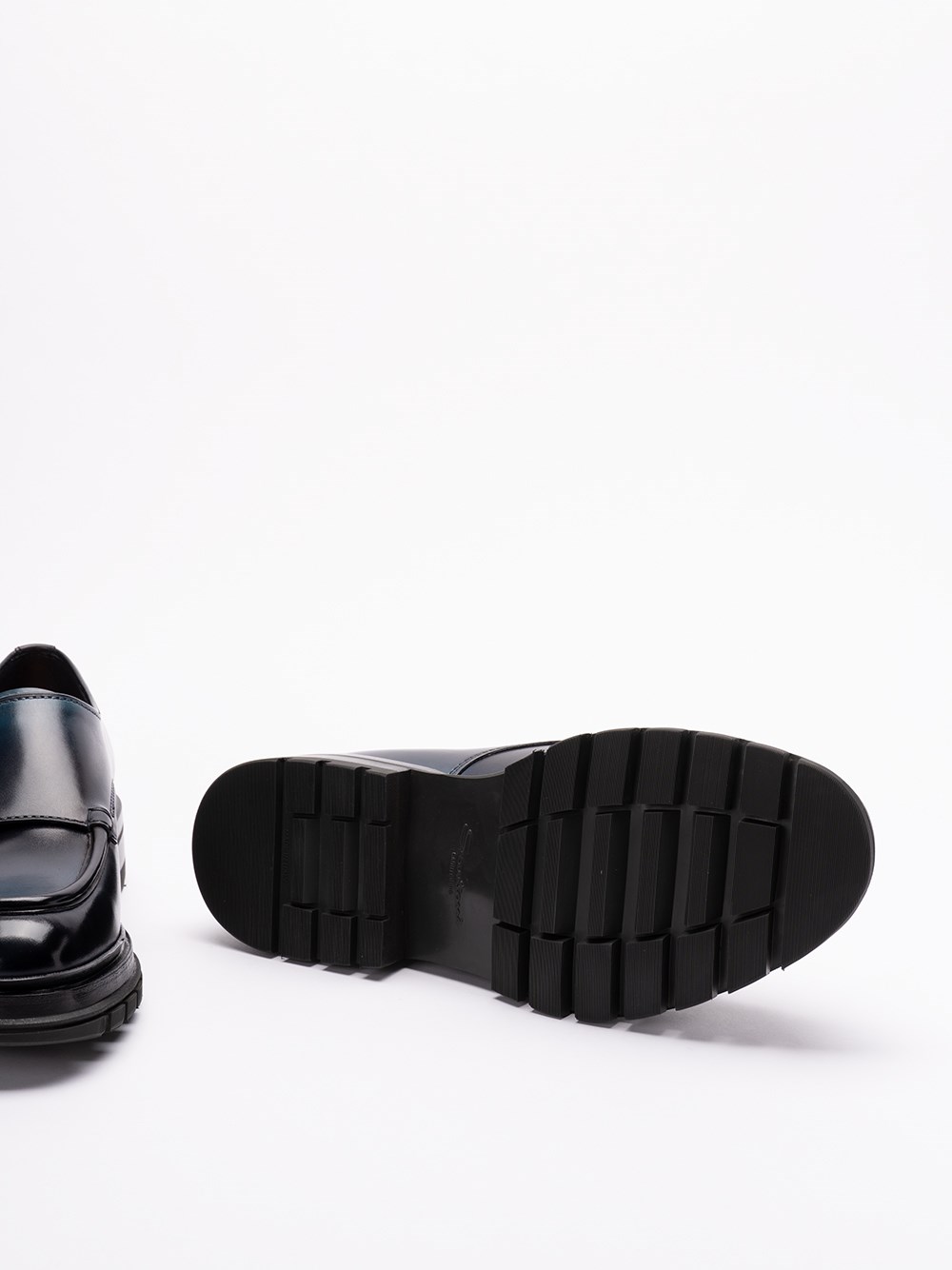 Santoni `Emric` Buckled Loafers 2025