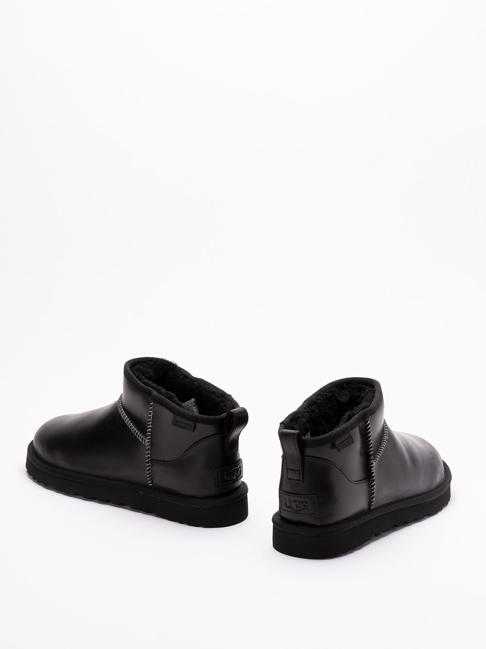 Ugg `Classic Ultra Mini Leather Regen` Boots Pezzi Unici