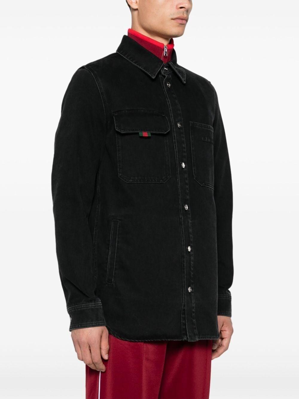 Gucci Denim Shirt In Vendita