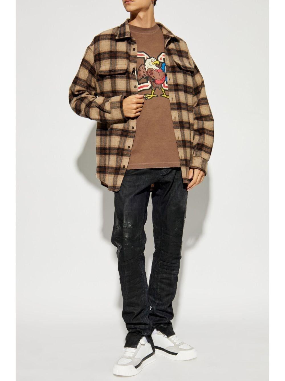Dsquared2 Loose Fit T-Shirt Saldi Di Fabbrica