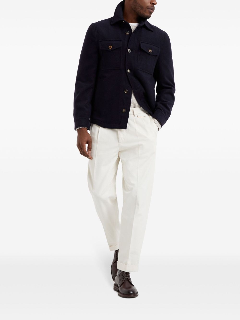 Brunello cucinelli Cashmere Outerwear Moda